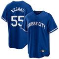 MATTH KC.Royals #55 Cole Ragans Player Royal Game Home Stitched Jerseys