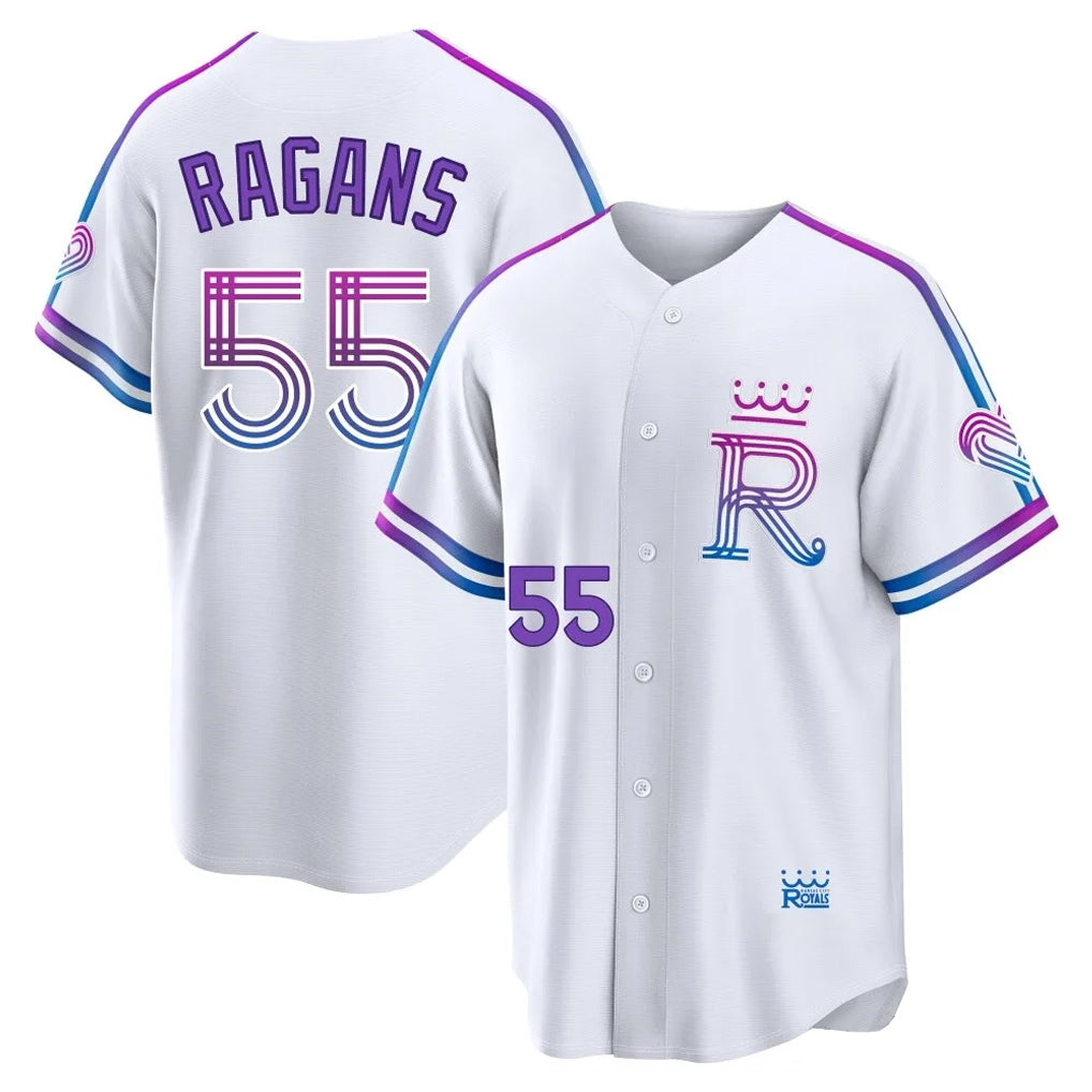 MATTH KC.Royals #55 Cole Ragans Player White 2026 City Connect Limited Home Stitched Jerseys