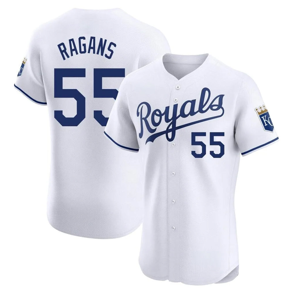 MATTH KC.Royals #55 Cole Ragans Player White Alt Limited Elite Home Stitched Jerseys