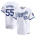 MATTH KC.Royals #55 Cole Ragans Player White Alt Limited Home Stitched Jerseys