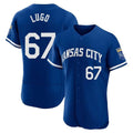 MATTH KC.Royals #67 Seth Lugo Player Royal Limited Elite Home Stitched Jerseys