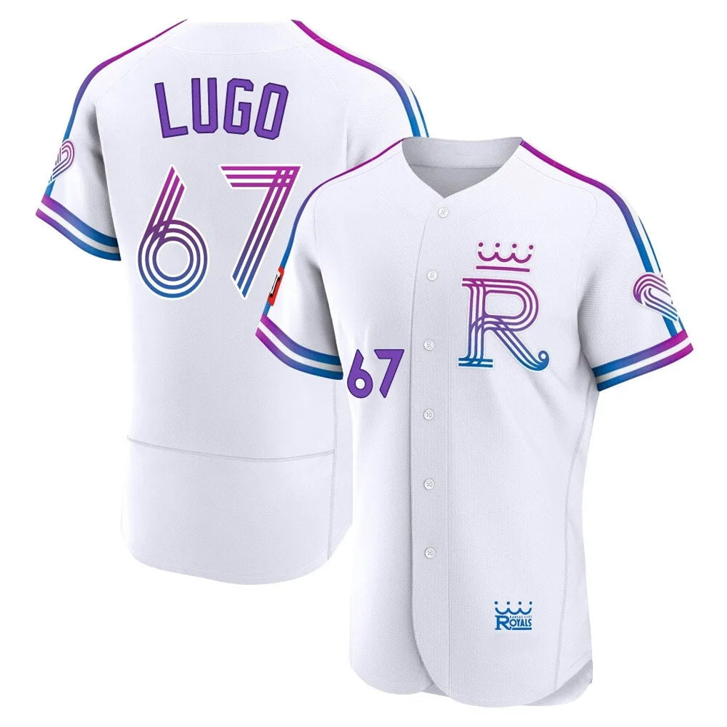 MATTH KC.Royals #67 Seth Lugo Player White 2026 City Connect Limited Elite Home Stitched Jerseys