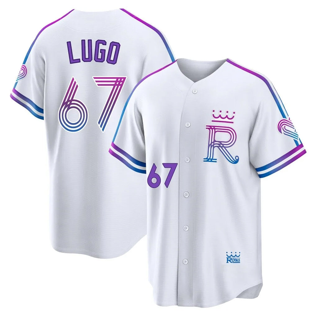MATTH KC.Royals #67 Seth Lugo Player White 2026 City Connect Limited Home Stitched Jerseys