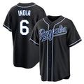 MATTH KC.Royals #6 Jonathan India Player Black Carbon Fashion Home Game Stitched Jerseys