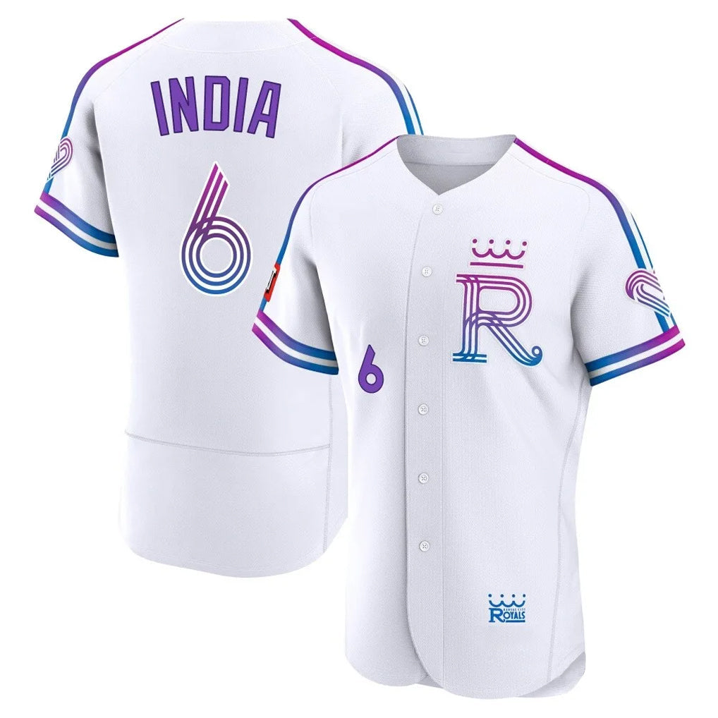 MATTH KC.Royals #6 Jonathan India Player White 2026 City Connect Limited Elite Home Stitched Jerseys