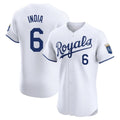 MATTH KC.Royals #6 Jonathan India Player White Alt Limited Elite Home Stitched Jerseys