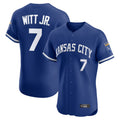 MATTH KC.Royals #7 Bobby Witt Jr. Player Royal Limited Elite Home Stitched Jerseys