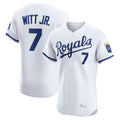 MATTH KC.Royals #7 Bobby Witt Jr. Player White Alt Limited Elite Home Stitched Jerseys