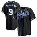 MATTH KC.Royals #9 Vinnie Pasquantino Player Black Carbon Fashion Home Game Stitched Jerseys