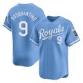 MATTH KC.Royals #9 Vinnie Pasquantino Player Light Blue Alt Limited Home Stitched Jerseys