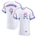 MATTH KC.Royals #9 Vinnie Pasquantino Player White 2026 City Connect Limited Elite Home Stitched Jerseys