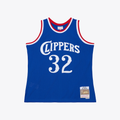 MATTH LA.Clippers #32 Bill Walton Mitchell & Ness Royal 1984-85 Swingman Stitched Jerseys