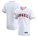 MATTH LA.Angels White Limited Elite Home Blank Player Stitched Jerseys
