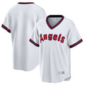 MATTH LA.Angels White T-shirt Home Game Blank Player Stitched Jerseys