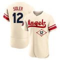 MATTH LA.Angels #12 Jorge Soler Player Cream City Connect Limited ELite Home Stitched Jerseys