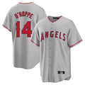 MATTH LA.Angels #14 Logan O'Hoppe Player Gray Home Game Stitched Jerseys