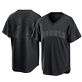 MATTH LA.Angels #44 Ben Joyce Player Black Pitch Fashion T-shirt Stitched Jerseys