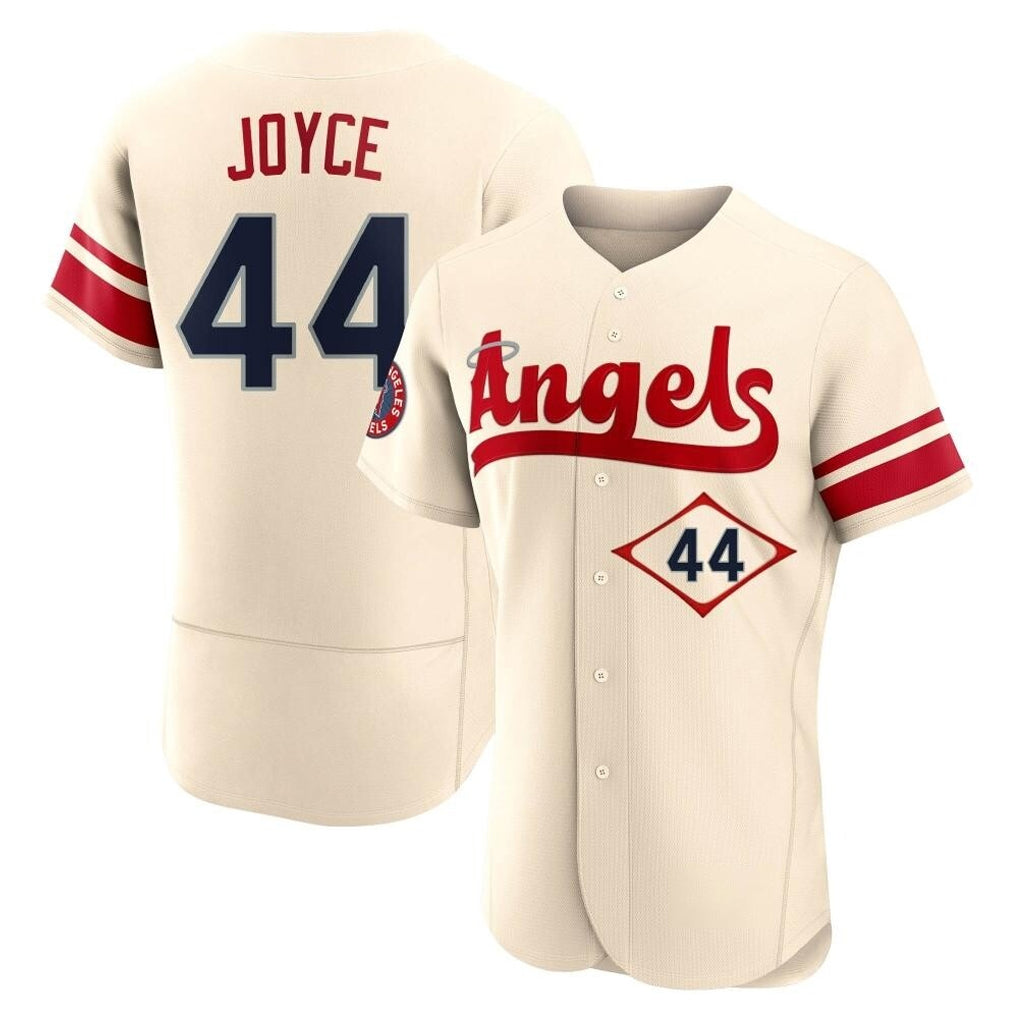 MATTH LA.Angels #44 Ben Joyce Player Cream City Connect Limited ELite Home Stitched Jerseys