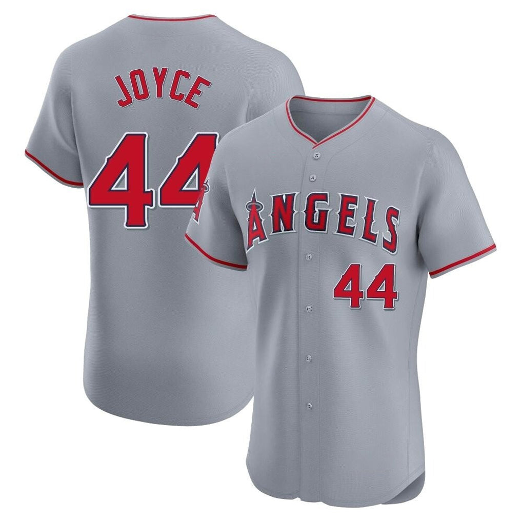 MATTH LA.Angels #44 Ben Joyce Player Gray Home Limited Elite Stitched Jerseys