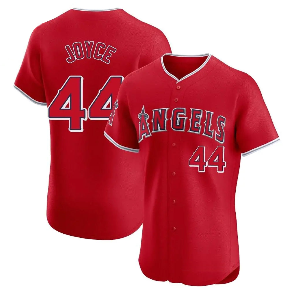 MATTH LA.Angels #44 Ben Joyce Player Red Home Limited Elite Stitched Jerseys