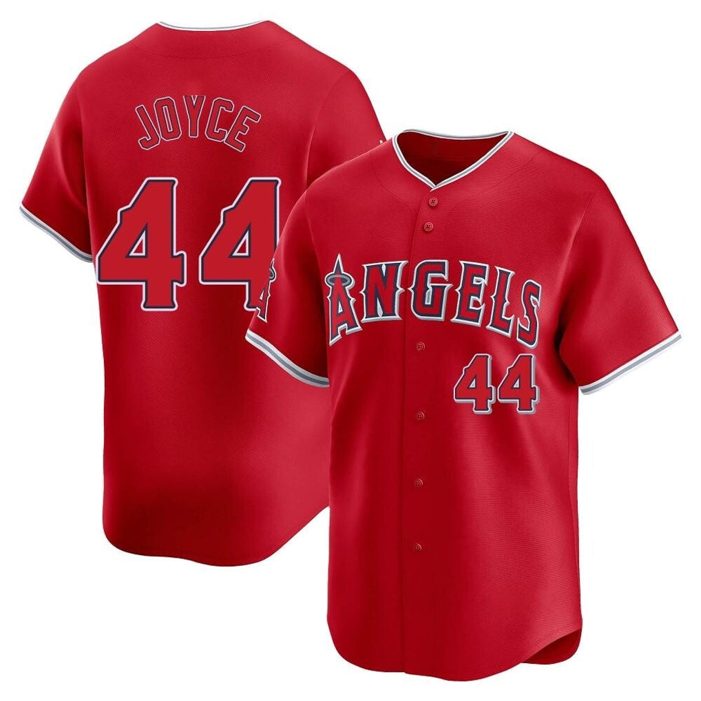 MATTH LA.Angels #44 Ben Joyce Player Red Home Limited Stitched Jerseys