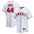 MATTH LA.Angels #44 Ben Joyce Player White Home Game Stitched Jerseys