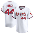 MATTH LA.Angels #44 Ben Joyce Player White T-shirt Home Limited Stitched Jerseys
