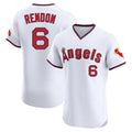 MATTH LA.Angels #6 Anthony Rendon Player White T-shirt Home Limited Elite Stitched Jerseys