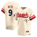 MATTH LA.Angels #9 Zach Neto Player Cream City Connect Limited Home Stitched Jerseys