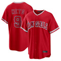 MATTH LA.Angels #9 Zach Neto Player Red Home Game Stitched Jerseys