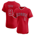 MATTH LA.Angels #9 Zach Neto Player Red Home Limited Elite Stitched Jerseys