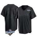 MATTH LA.Dodgers #11 Roki Sasaki Player Black World Series Pitch Fashion T-shirt Stitched Jerseys