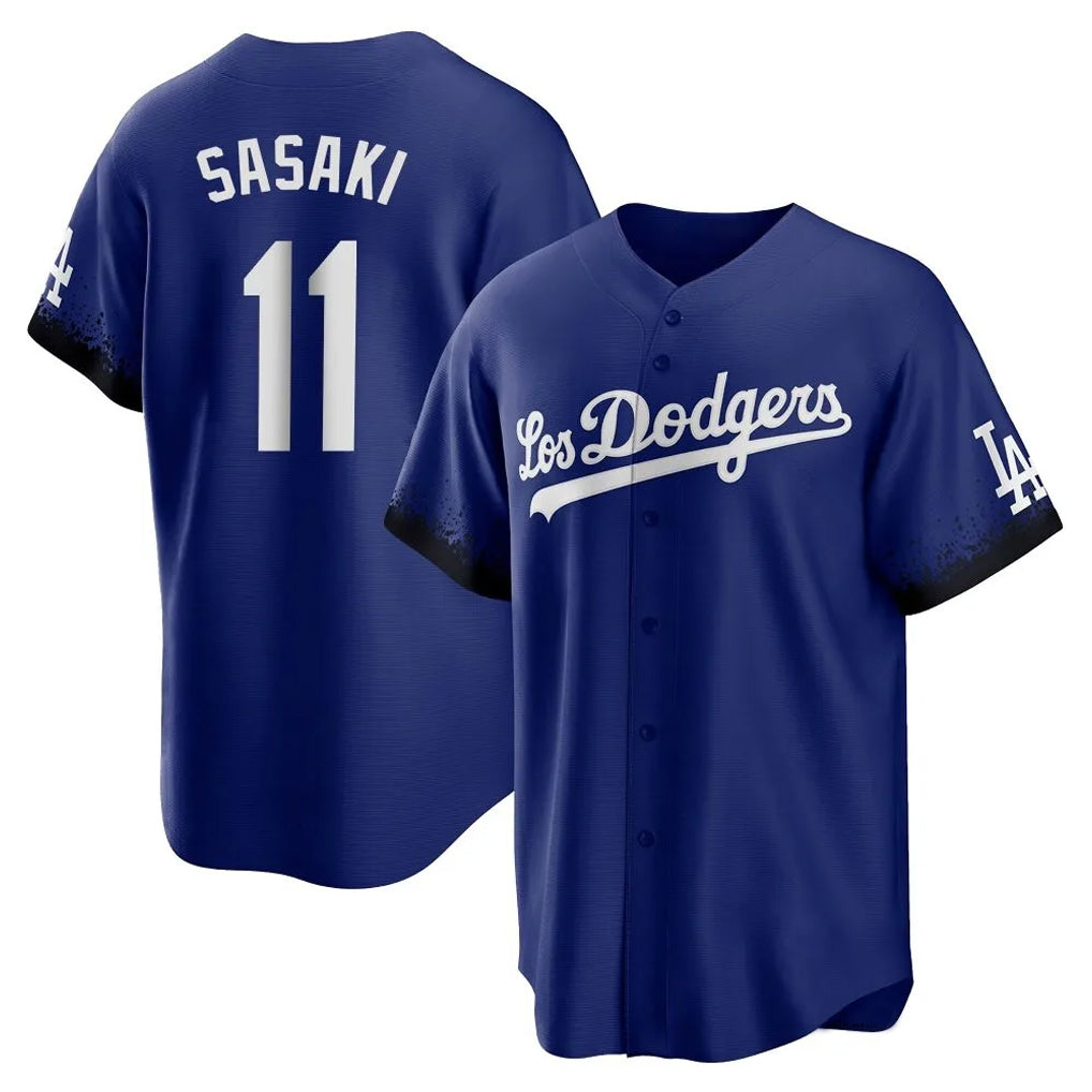 MATTH LA.Dodgers #11 Roki Sasaki Player Royal City Connect Home Game Stitched Jerseys