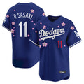 MATTH LA.Dodgers #11 Roki Sasaki Player Royal Tokyo Series Vapor Premier Limited Stitched Jerseys