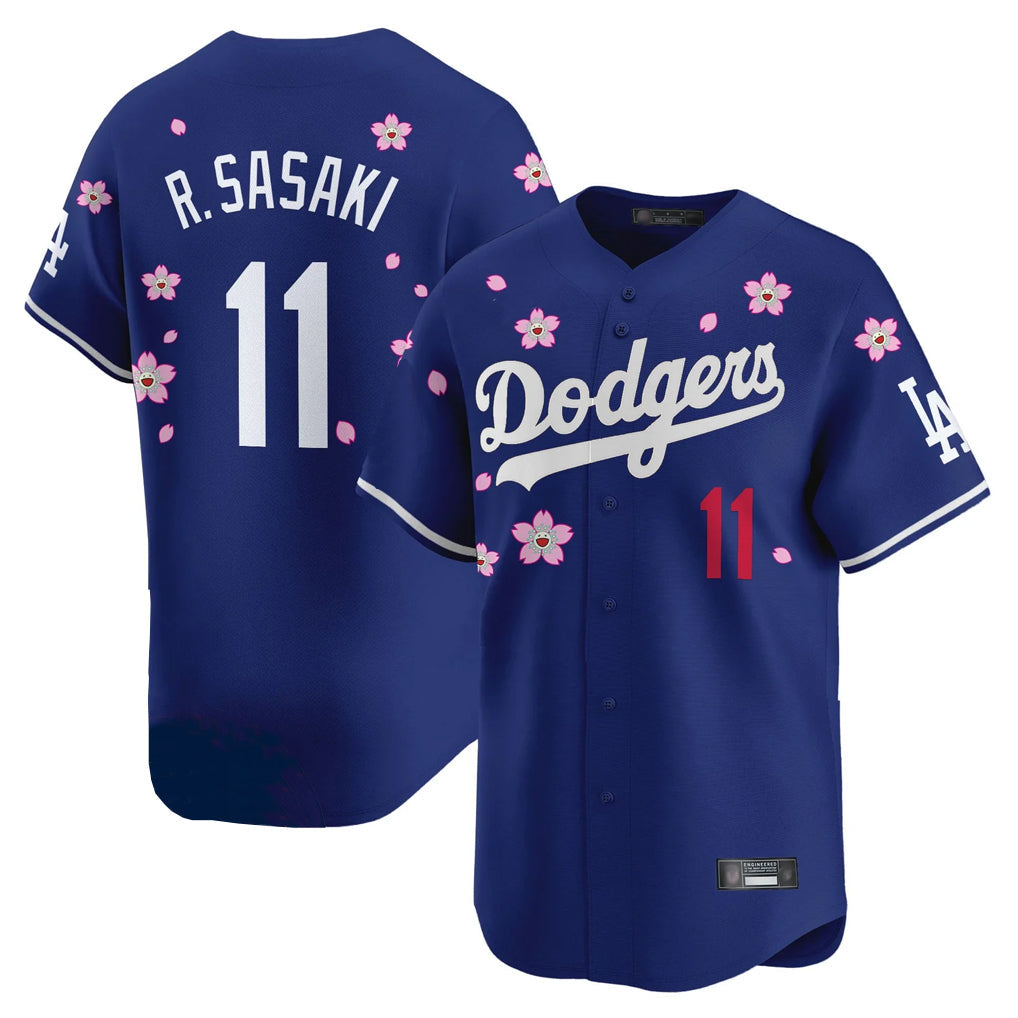 MATTH LA.Dodgers #11 Roki Sasaki Player Royal Tokyo Series Vapor Premier Limited Stitched Jerseys