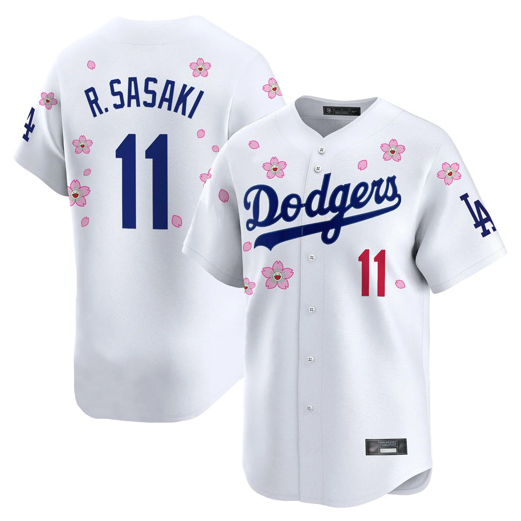MATTH LA.Dodgers #11 Roki Sasaki Player White Tokyo Series Vapor Premier Limited Stitched Jerseys