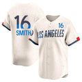 MATTH LA.Dodgers #16 Will Smith Player Cream City Connect Limited Home Stitched Jerseys