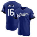 MATTH LA.Dodgers #16 Will Smith Player Royal City Connect Elite Home Stitched Jerseys
