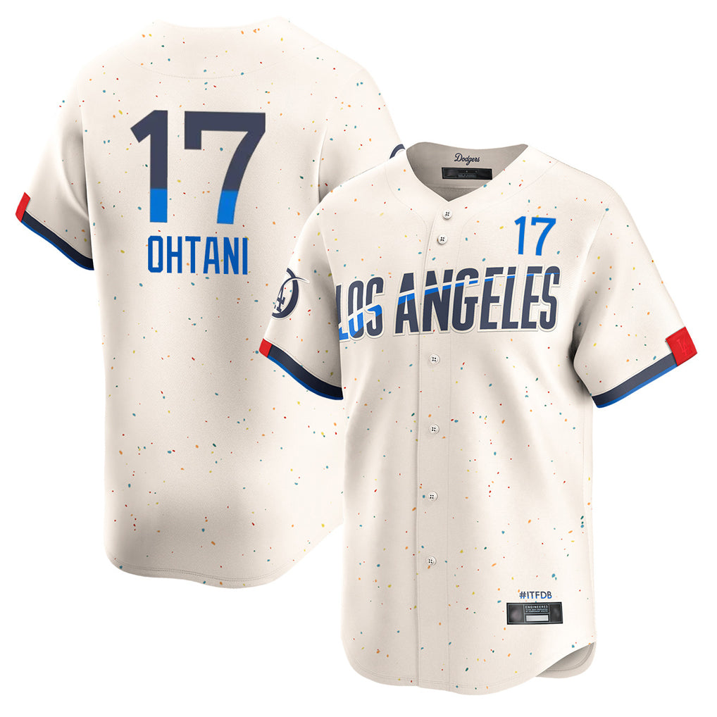 MATTH LA.Dodgers #17 Shohei Ohtani Player Cream City Connect Limited Home Stitched Jerseys