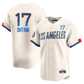 MATTH LA.Dodgers #17 Shohei Ohtani Player Cream City Connect Limited Home Stitched Jerseys