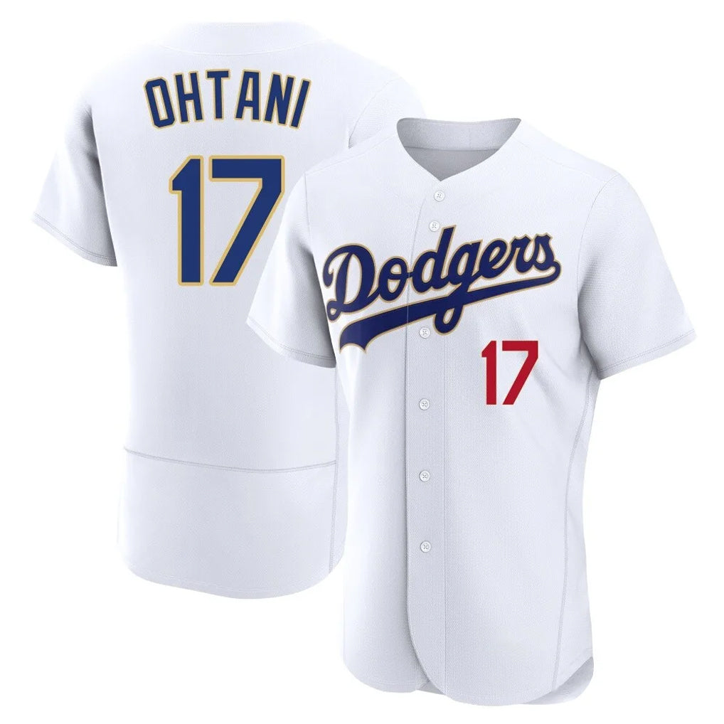 MATTH LA.Dodgers #17 Shohei Ohtani Player Gold White 2026 Collection Stadium Limited Elite Stitched Jerseys