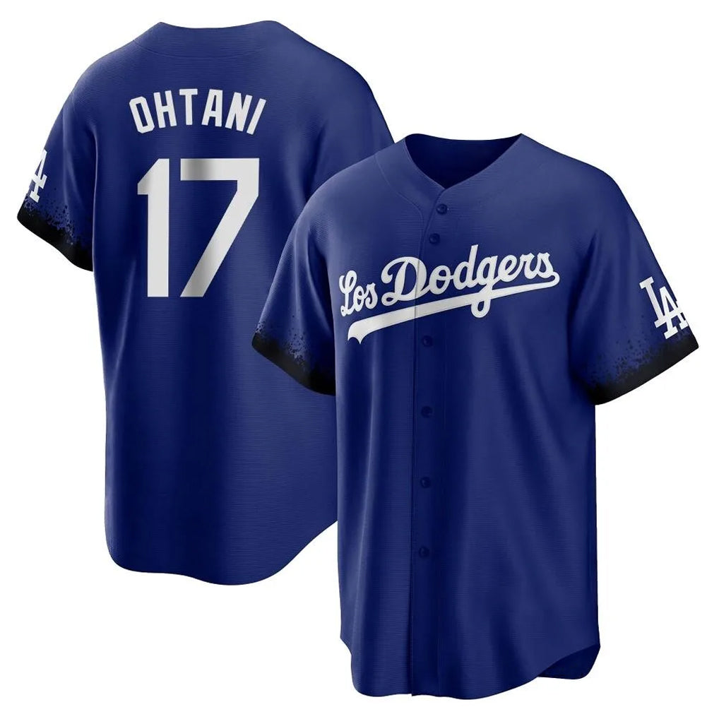 MATTH LA.Dodgers #17 Shohei Ohtani Player Royal City Connect Home Game Stitched Jerseys
