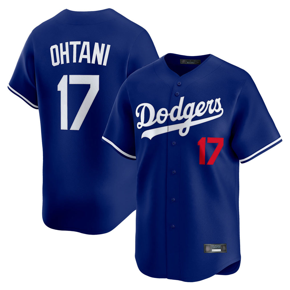 MATTH LA.Dodgers #17 Shohei Ohtani Player Royal Limited Home Stitched Jerseys