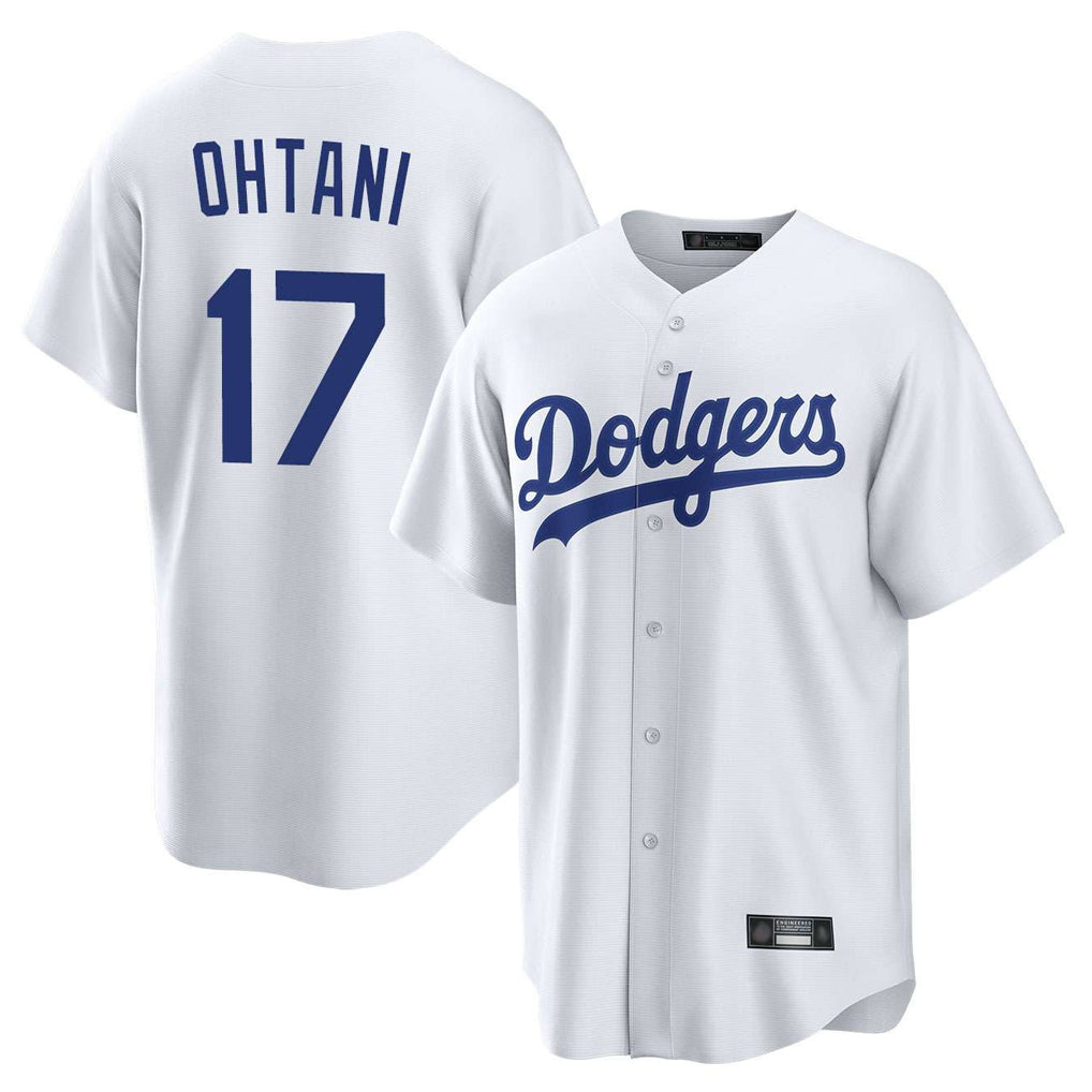 MATTH LA.Dodgers #17 Shohei Ohtani Player White Game Home Stitched Jerseys