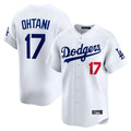 MATTH LA.Dodgers #17 Shohei Ohtani Player White Limited Home Stitched Jerseys