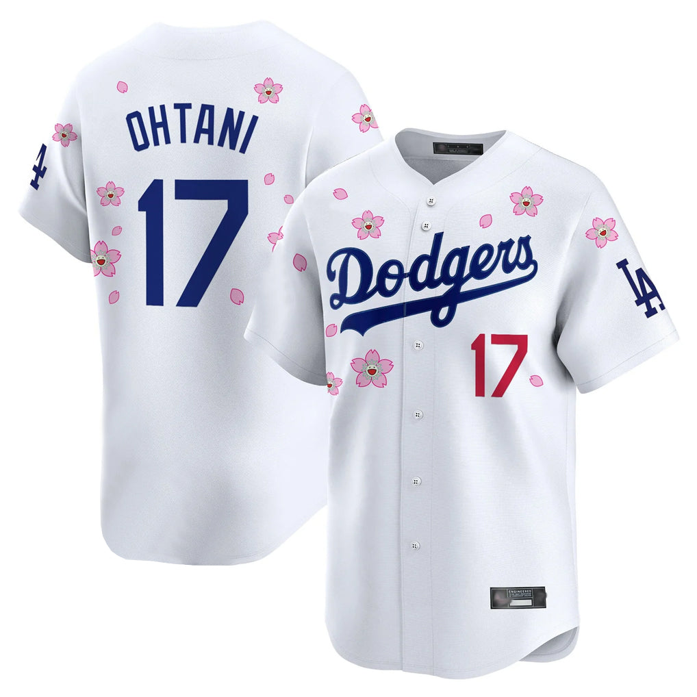 MATTH LA.Dodgers #17 Shohei Ohtani Player White Tokyo Series Vapor Premier Limited Stitched Jerseys
