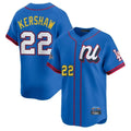 MATTH LA.Dodgers #22 Clayton Kershaw Player Blue All-Star Limited Home Stitched Jerseys
