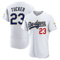 MATTH LA.Dodgers #23 Kyle Tucker Player Gold White 2026 Collection Stadium Limited Elite Stitched Jerseys