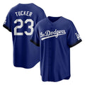 MATTH LA.Dodgers #23 Kyle Tucker Player Royal City Connect Home Game Stitched Jerseys