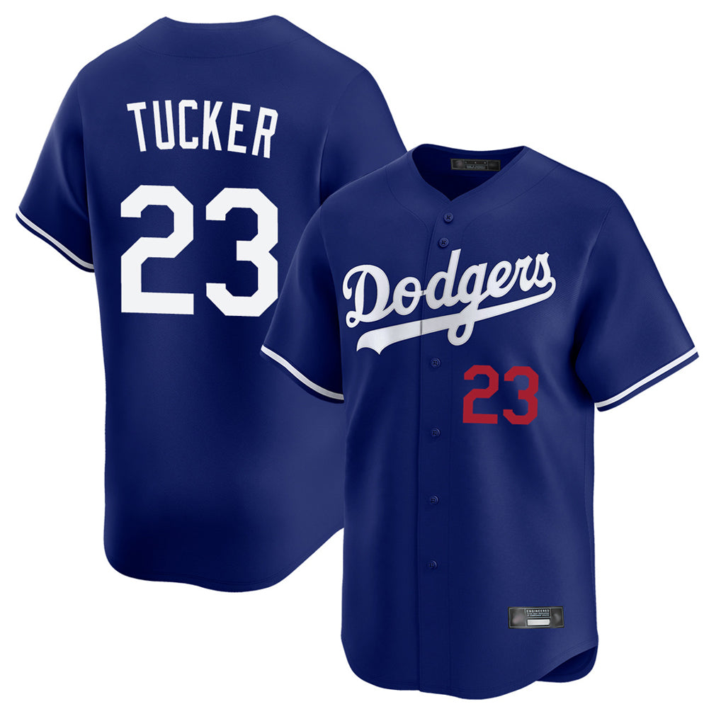 MATTH LA.Dodgers #23 Kyle Tucker Player Royal Limited Home Stitched Jerseys